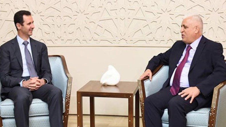 الأسد يدعو للضغط على “داعمي الإرهاب” ويشيد بتعاون بغداد