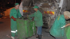 5200 عون نظافة لتخليص العاصمة من بقايا كبش العيد