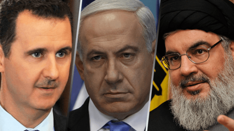 يلعنون الأسد ونصر الله ولا يذكرون نتنياهو بسوء!