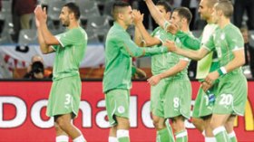 Algeria players: “We have drawn useful lessons from our participation in 2010 World cup”