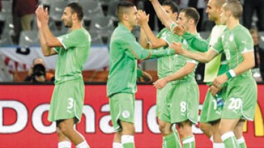 Algeria players: “We have drawn useful lessons from our participation in 2010 World cup”