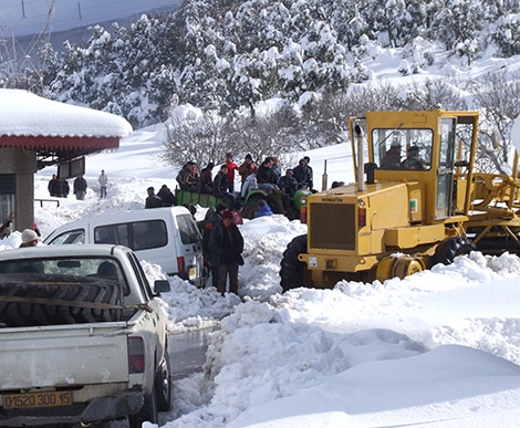 Algeria: people in 20 provinces stuck at home due to snowstorm