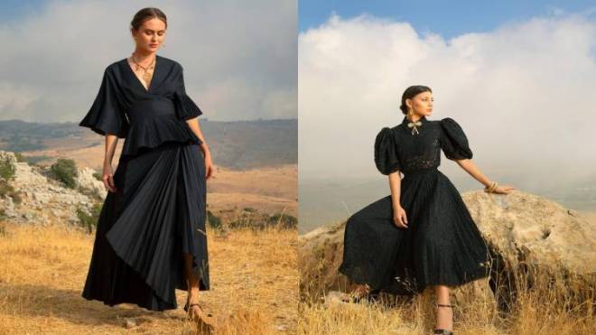 الفستان الأسود…اللون الذي يسبق الأناقة