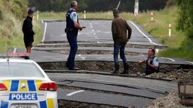 زلزال عنيف يضرب نيوزيلندا