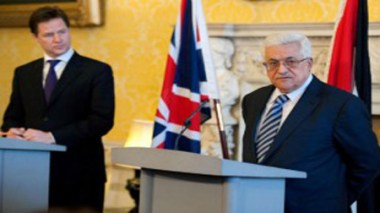 Soutien fort et continu du Royaume-Uni à la Palestine (Nick Clegg)