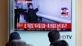 زعيم كوريا الشمالية “مرتاح” بعد إطلاق الصاروخ