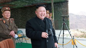 كوريا الشمالية تطلق صاروخاً جديداً