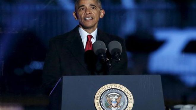 أوباما بعد هجوم كاليفورنيا: نحن أقوياء ولن يرهبنا أحد