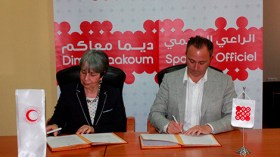 إتفاقية إطار بين Ooredoo والهلال الاحمر الجزائري