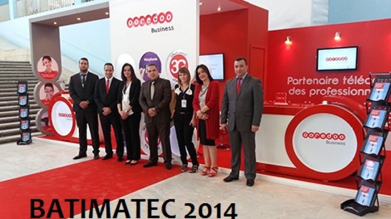 Ooredoo تشارك في الطبعة 17 لصالون” باتيماتيك 2014 “