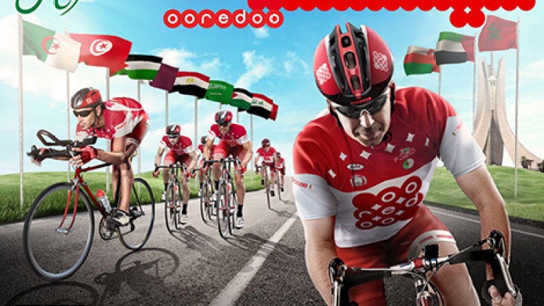 “أوريدو” يشجع المنتخب الوطني للدراجات