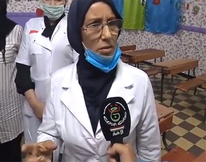 Le wali d’Oran reçoit l’institutrice Sidya Merabet