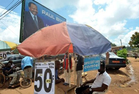 Présidentielle au Cameroun: relative indifférence en fin de campagne