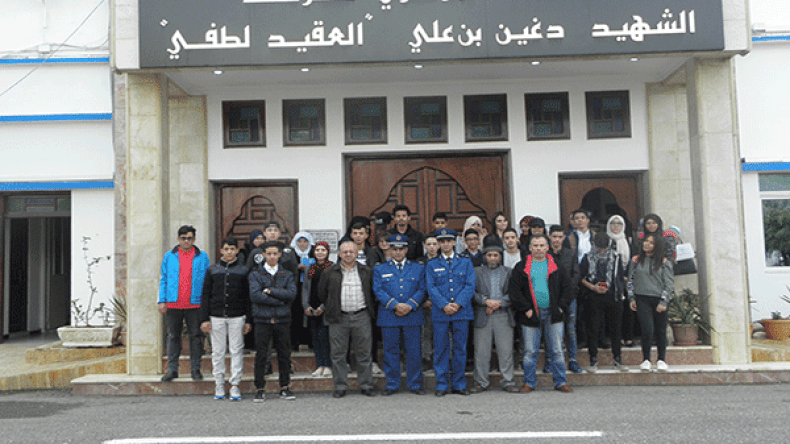 تنظيم زيارة لفائدة تلاميذ ثانوية القليعة إلى المتحف المركزي للشرطة