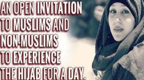 تجربة الحجاب ليوم واحد للمسلمات وغير المسلمات بقلب باريس!
