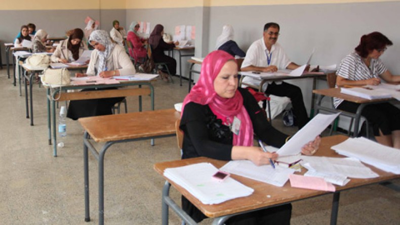 هكذا تصحح وتُنقط أوراق إجابات البكالوريا