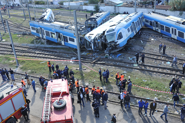 L’excès de vitesse derrière le déraillement du train !