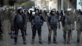الشرطة المصرية تفرق متظاهرين مناهضين للنظام بالغاز