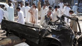 مصرع 17 باكستانيا في سلسلة تفجيرات