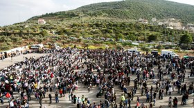 الفلسطينيون يحيون الذكرى الحادية والأربعين ليوم الأرض