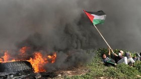 إصابة أربعة من قوات الاحتلال في انفجار على حدود غزة