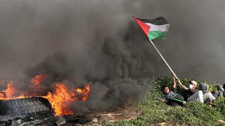 إصابة أربعة من قوات الاحتلال في انفجار على حدود غزة