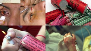 Amputations et incendies à cause des pétards !!