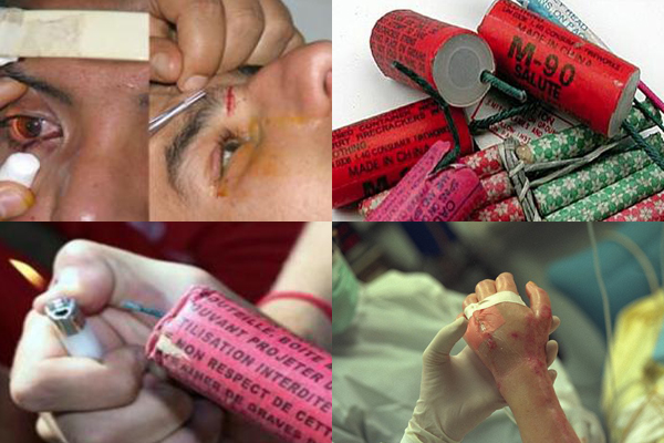 Amputations et incendies à cause des pétards !!