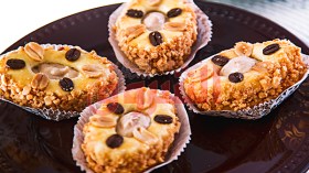 بسكويت جاف بكريمة القهوة