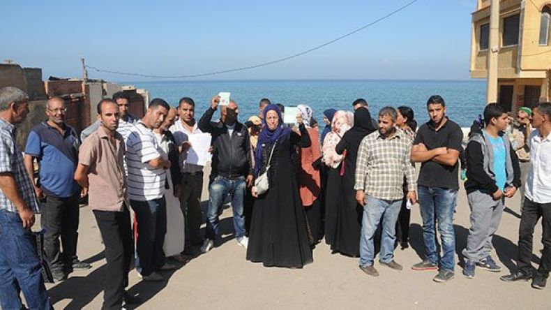 مقصيو “الباخرة المحطمة” يحتجون ويطالبون بلقاء “مير” برج الكيفان