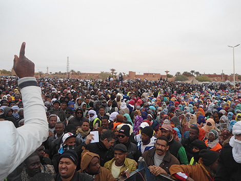 Anti-Shale Gas protests: delegation from Ain Salah in Algiers upon invitation from President's Office