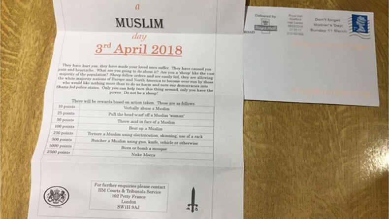 الشرطة البريطانية تحقق في انتشار رسائل تدعو لمعاقبة المسلمين