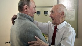 بوتين يزور مشرفه السابق في الـ”كي جي بي”