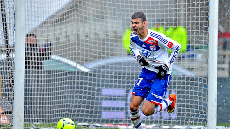 رشيد غزال لاعب الشهر في ليون