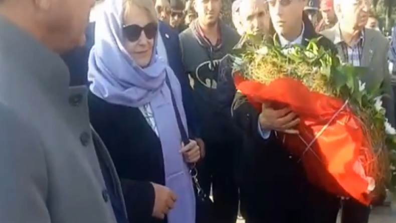 أنيسة بومدين تترحم على روح الفريق قايد صالح