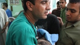 الطفل المعجزة الذي عاد إلى الحياة في غزة