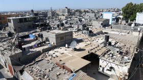 قذيفتان مصدرهما مصر تسقطان جنوب قطاع غزة