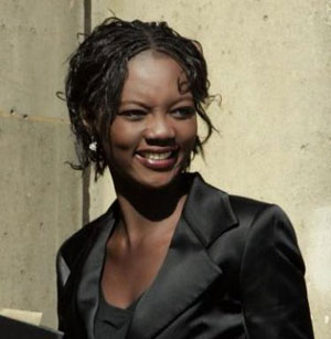 Visite de la secrétaire d'Etat française Rama Yade à Ramallah