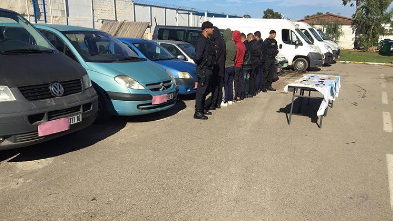 Tiaret: démantèlement d’un réseau de trafic de voitures