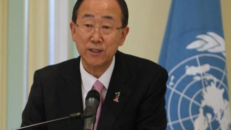 UN Chief Urges Syria Cease-Fire