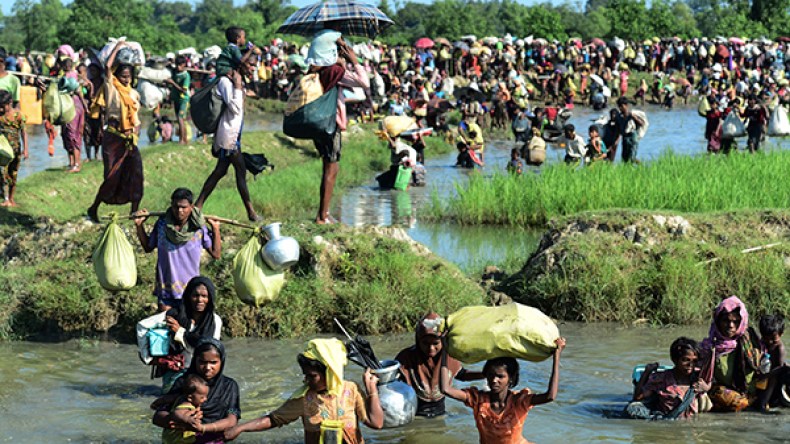 على المجتمع الدولي وقف حملة القمع ضد الروهينغا