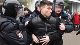 توقيف العشرات خلال تظاهرة للمعارضة في روسيا