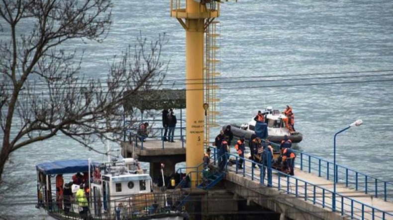 العثور على هيكل الطائرة الروسية التي سقطت في البحر الأسود