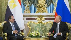 بوتين والسيسي يتفقان على “تنسيق وثيق” بين أجهزة الاستخبارات