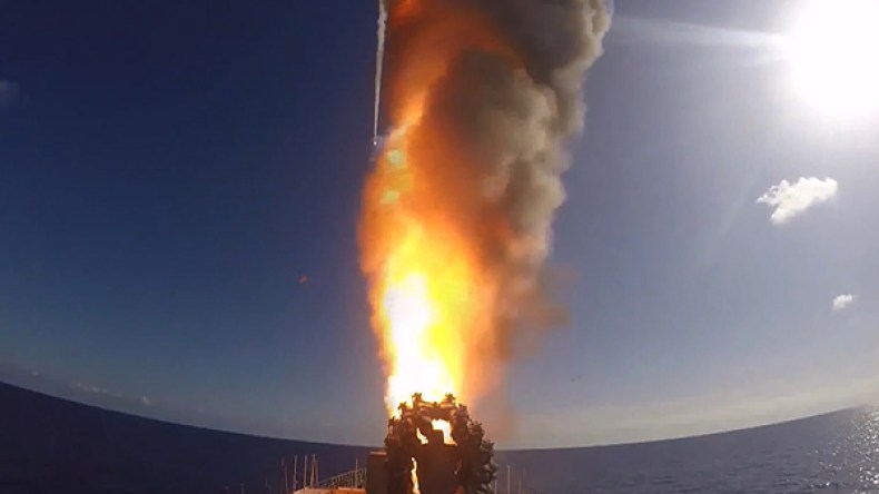 روسيا تطلق صواريخ من المتوسط على “داعش” في سوريا