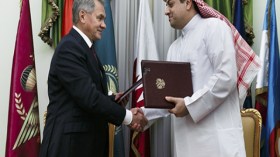 قطر توقع اتفاقيات عسكرية مع روسيا