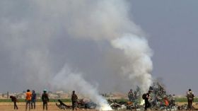 مقتل خمسة جنود روس بعد إسقاط مروحيتهم في سوريا