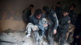 مقتل قرابة 1400 مدني منذ بدء الحملة الروسية في سوريا