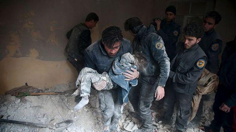 مقتل قرابة 1400 مدني منذ بدء الحملة الروسية في سوريا