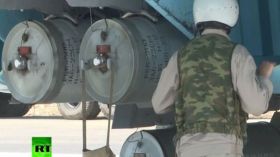 قنابل عنقودية روسية في سوريا تظهر في صور إخبارية تليفزيونية